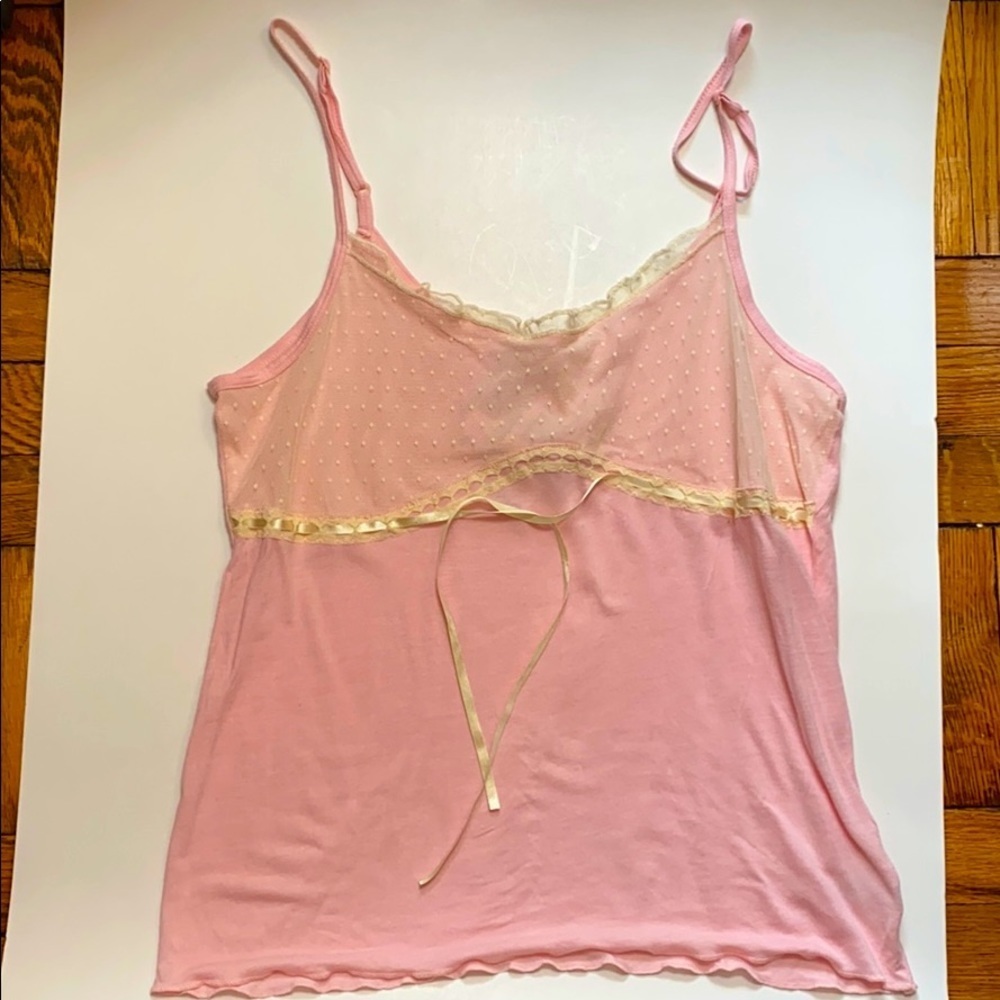 NWT Tommy Hilfiger pink sleepwear top size: XL